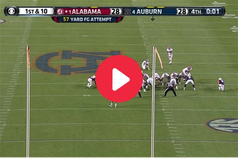 auburn wins the kick is up radio call|the kick 6 auburn.